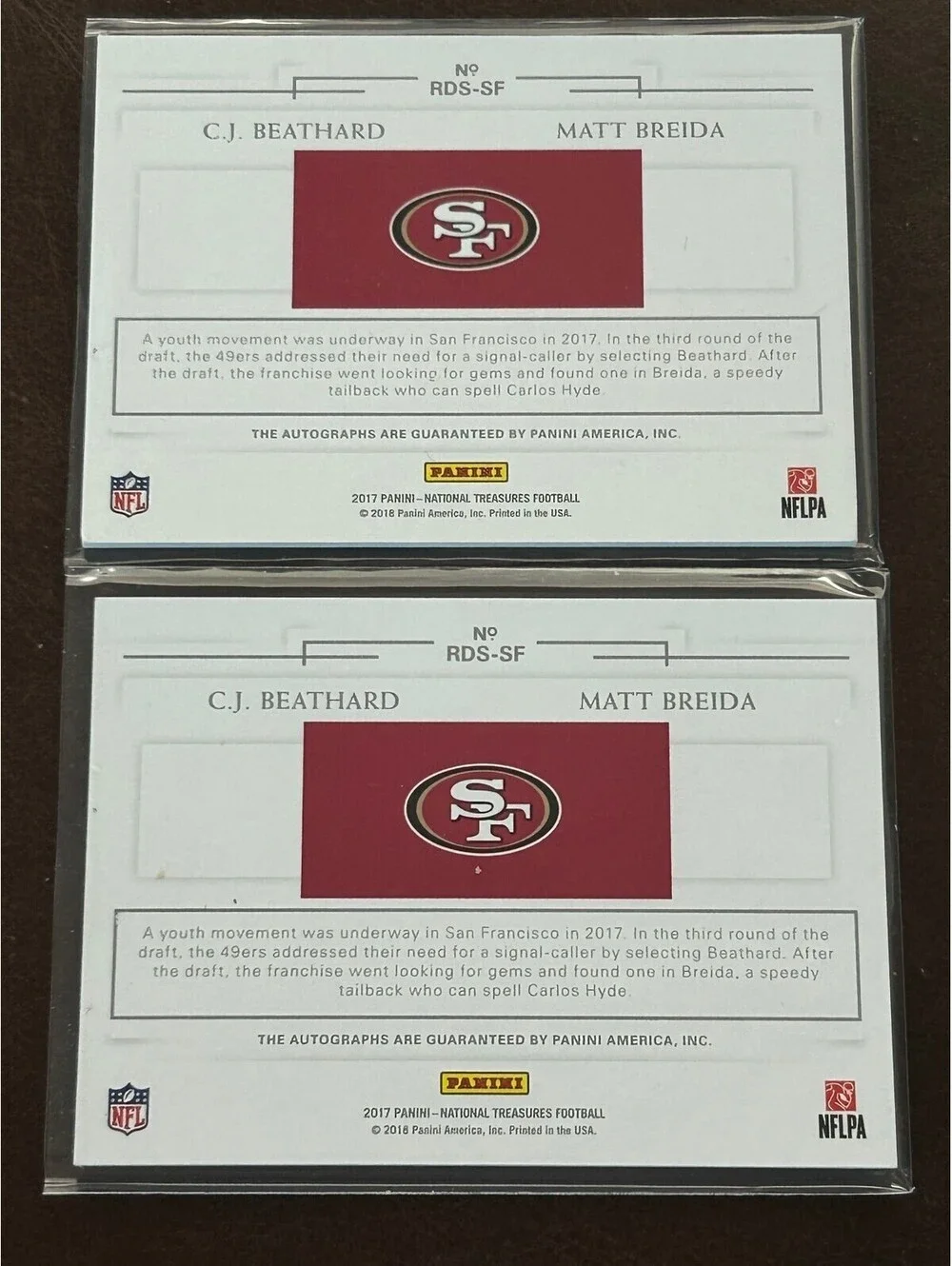 N/A nfl rare